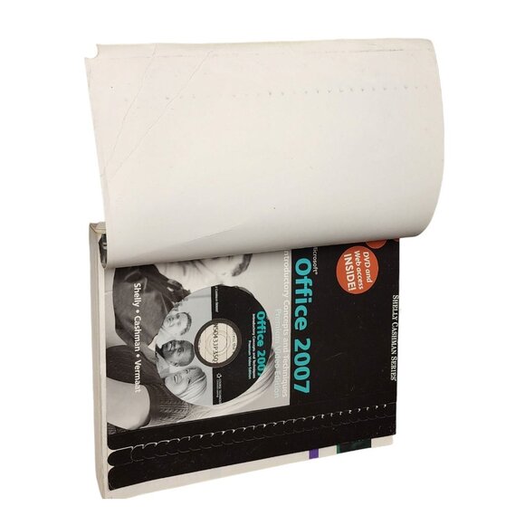 Microsoft Office 2007: Introductory Concepts and Techniques Premium Video - GOOD - Picture 2 of 9